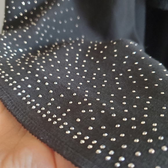 Marc New York Andrew Marc Embellished Shawl Cape w/ hood pom pom OS Evening Cozy - Picture 8 of 14